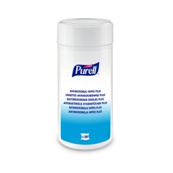 Lingettes désinfectantes surfaces PURELL ANTIMICROBIENNES PLUS - Boite de 100