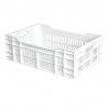 Caisse empilable ajourée avec poignée 600x400x200MM 40L - 1PC