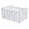 Caisse empilable ajourée avec poignée 600x400x300MM 60L - 1PC