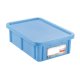 Bac rectangulaire HACCP avec couvercle 25L Bleu - 1PC