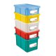 Bac rectangulaire HACCP avec couvercle 55L Vert - 1PC