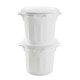 Couvercle seul pour conteneur alimentaire 75L col. Blanc - 1PC