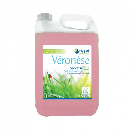 Nettoyant sanitaire Ecolabel VERONESE SANIT A - Bidon de 5L