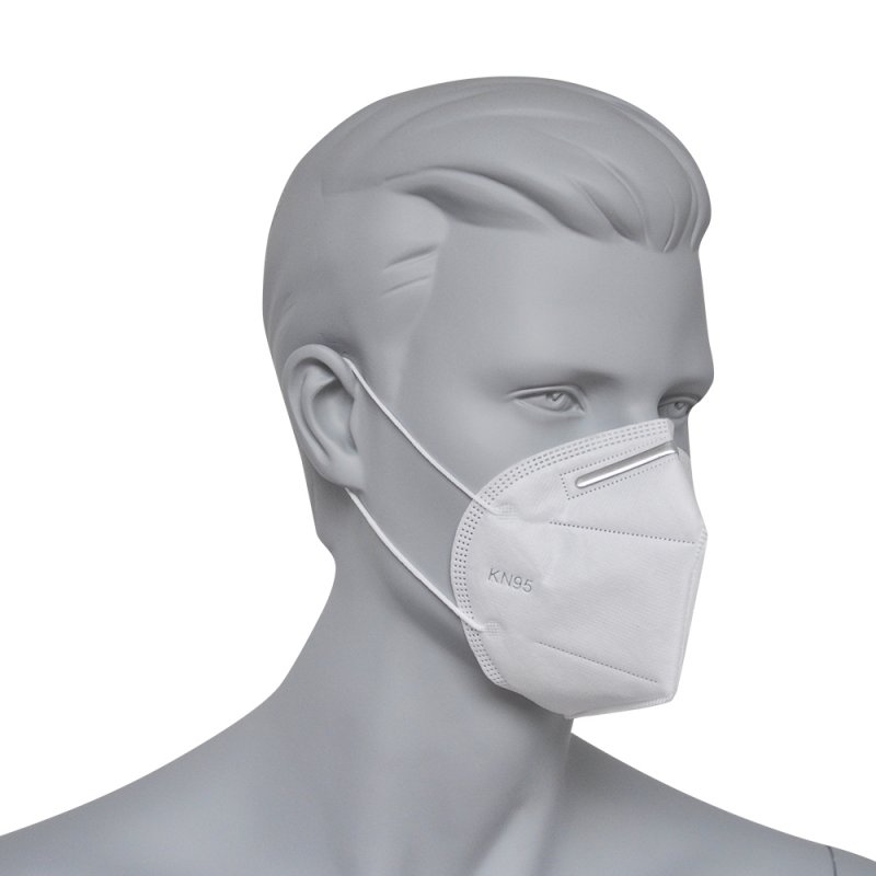 Masque de protection KN95 équivalent FFP2 col. Blanc - Carton de 1000 