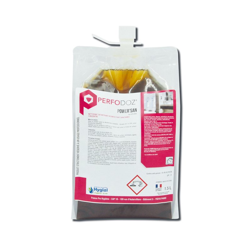 CONCENTRE DETARTRANT SURFACES SANITAIRES -Labo plus