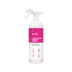 Nettoyant détartrant désinfectant sanitaire aux biosurfactants Ecocert NAT'SAN - Spray de 750ML