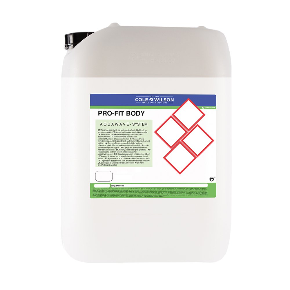 Agent de finition PRO-FIT BODY pour dosage automatique - Bidon de 20KG