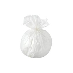 Sac à déchets blanc 5L haute densité - 10 microns - Carton de 1000 sacs