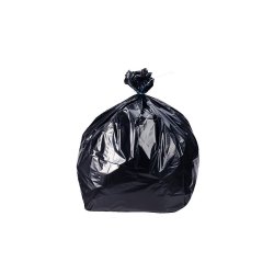 Sac poubelle noir 30L 25 microns PEBD - Carton de 500 sacs