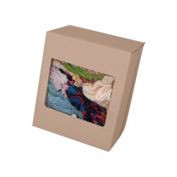 Chiffon d'essuyage en coton de couleurs mélangées - Carton de 10kg