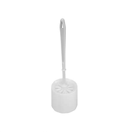 Ensemble WC Boule plastique blanc - 1PC 