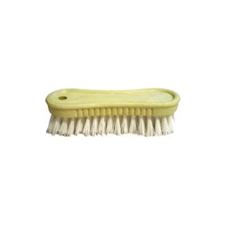 Brosse à laver à main en nylon semelle plastique L17,7cm - 1PC