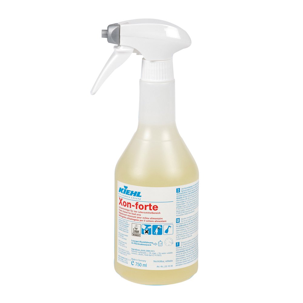 Dégraissant décapant Ecolabel pour cuisines XON-FORTE - Spray 750ML