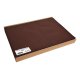 Set de table en non-tissé SPUNBOND déperlant longue tenue 30x40 - Col. Chocolat - Paquet de 100PC