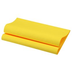 Serviette jetable non-tissée ECOECHO DUNISOFT 40x40 cm Col. Jaune - Colis de 720PC