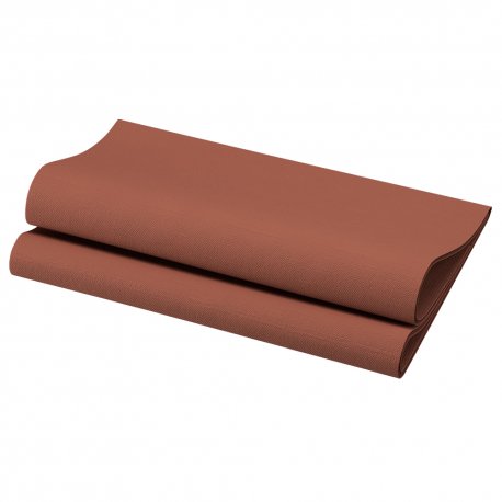 Serviette jetable non-tissée ECOECHO DUNISOFT 40x40 cm Col. Café - Colis de 720PC