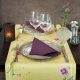 Serviette jetable non-tissée ECOECHO DUNISOFT 40x40 cm Col. Prune - Colis de 720PC