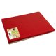 Set de table en papier satiné 60gr 30x40 Col. Rouge - Colis de 500PC