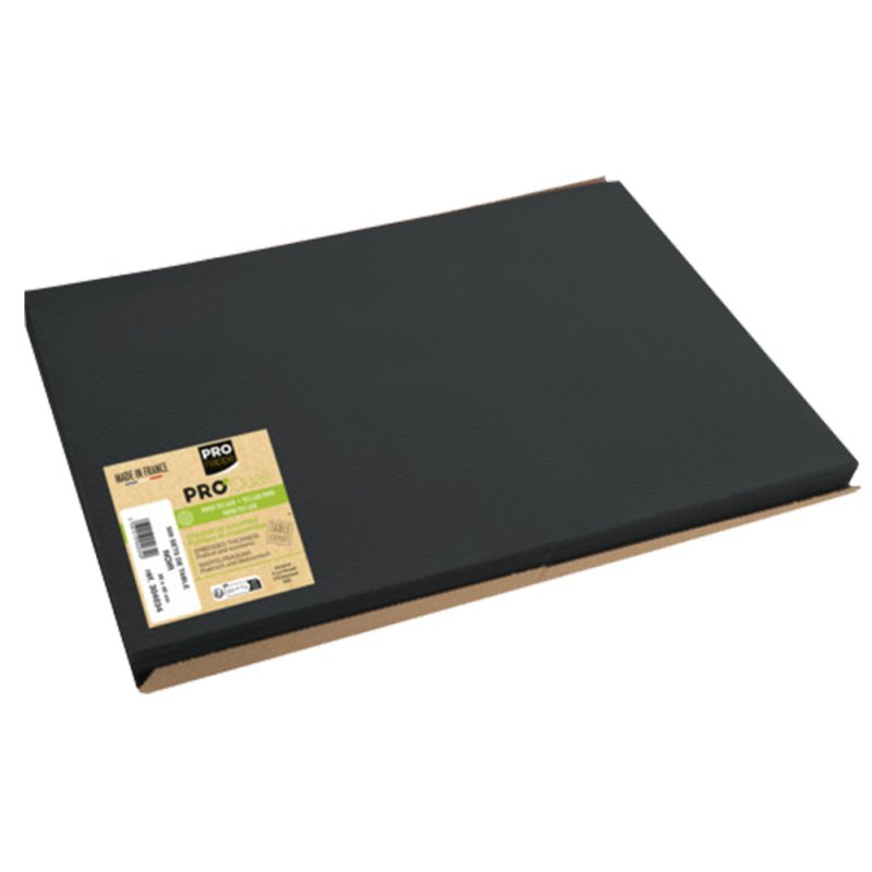 Set de plateau papier noir