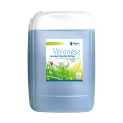 Lessive ultra-concentrée tous textiles Ecolabel pour dosage automatique VERONESE LESSIVE LIQUIDE ACTIVE - Bidon de 20L