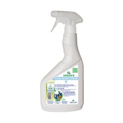 Détachant avant lavage spécial taches grasses Ecolabel GREEN'R STAIN WASH POWER - Spray de 750ML