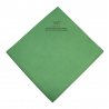Lavette lisse non tissée microfibre 38x40 cm Vert - Sachet de 5PC