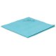 Lavette lisse non tissée microfibre 38x40 cm Bleu - Sachet de 5PC