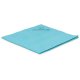 Lavette lisse non tissée microfibre 38x40 cm Bleu - Sachet de 5PC