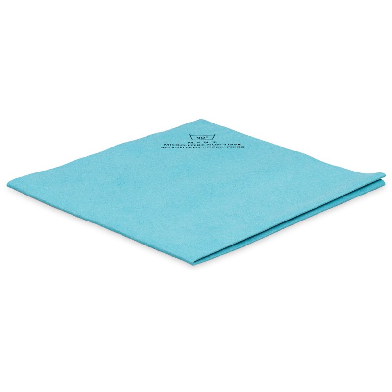 Lavette microfibre FIRST BLEUE -220 g - 38*38cm - Sachet de 10