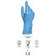 Gant Jersette latex col. Bleu Taille 7 1/2 - 1PC