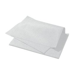 Lavette non-tissée ajourée spécial HACCP 51x36 cm Blanc -Paquet de 25PC