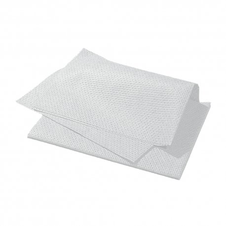 Lavette non-tissée ajourée spécial HACCP 51x36 cm Blanc -Paquet de 25PC