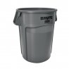 Conteneur rond BRUTE 167L avec poignées col. Gris - 1PC