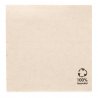 Serviette jetable double point Econatural 2 plis Ecolabel 20x20 cm Col. Naturel - Colis de 2400PC