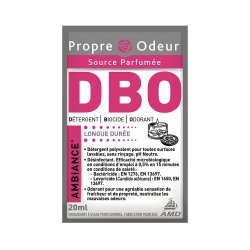 Détergent biocide odorant Sols et surfaces Senteur ambiance DBO PROPRE ODEUR - 250 doses de 20ML