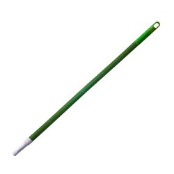 Manche en fibre de verre à vis H. 150cm - Col. Vert