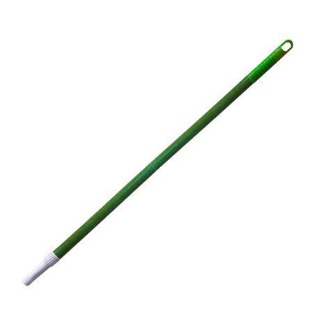 Manche en fibre de verre à vis H. 150cm - Col. Vert